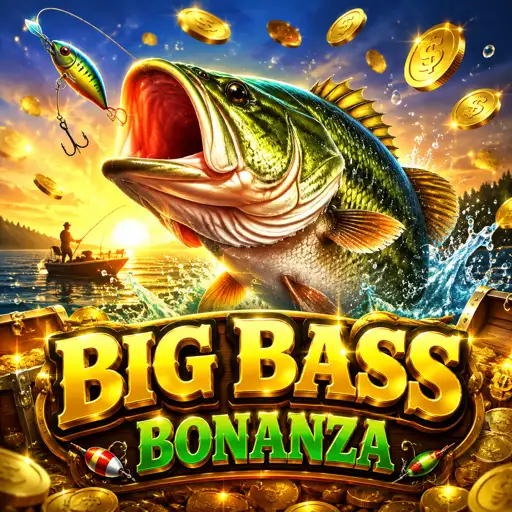 Big Bass Bonanza slot de pesca com peixes e anzóis